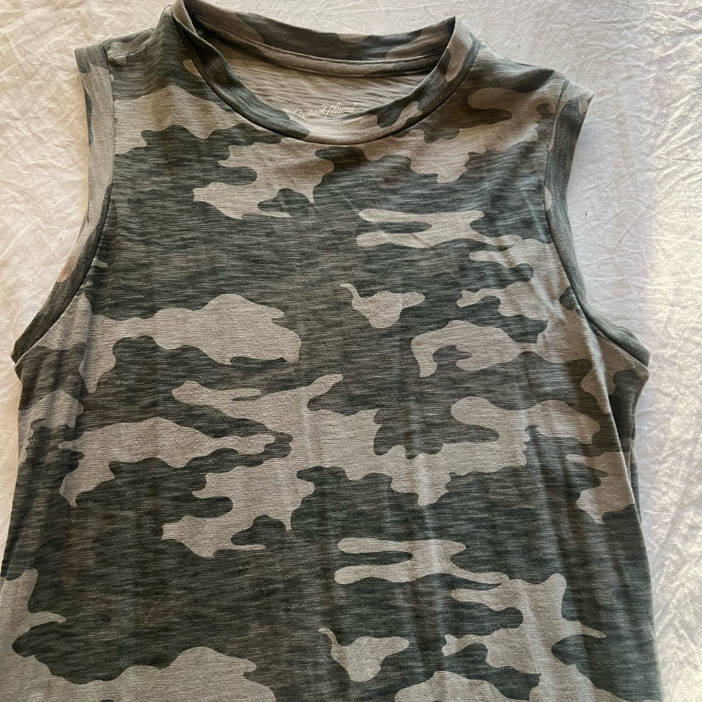 Camouflage Sleeveless Maxi Dress - Picture 2 of 4